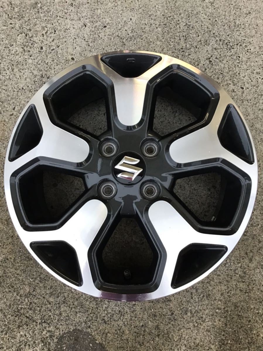 SUZUKI ハスラー純正アルミホイール 15×4.5J+45 100- 4H 中古品4