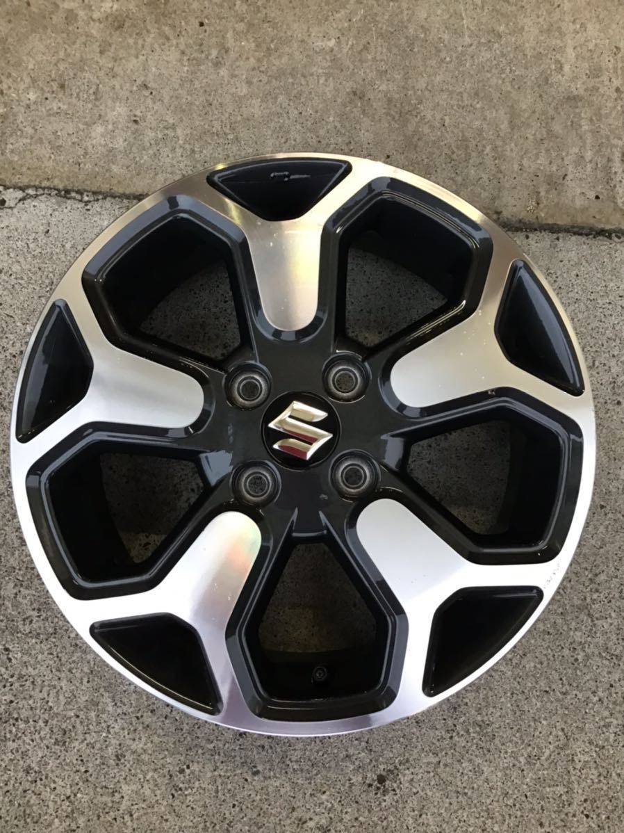 SUZUKI ハスラー純正アルミホイール 15×4.5J+45 100- 4H 中古品4