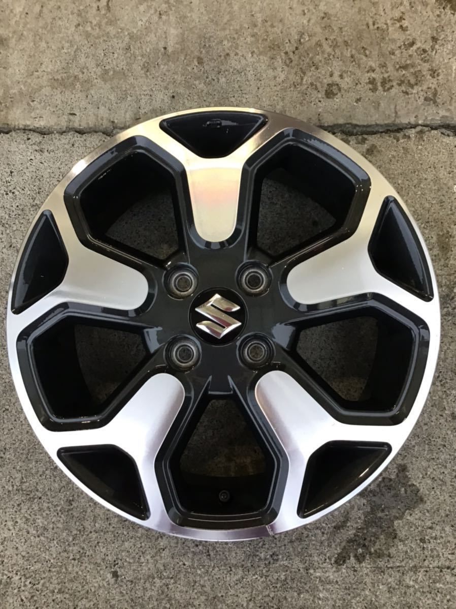 SUZUKI ハスラー純正アルミホイール 15×4.5J+45 100- 4H 中古品4