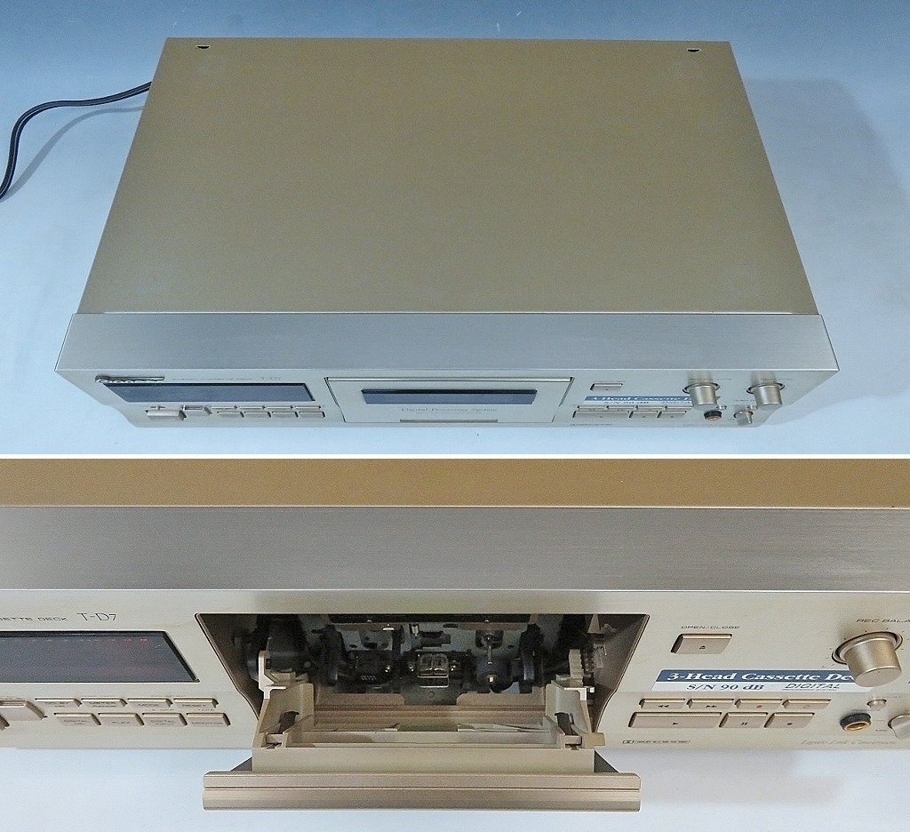 T-D7 パイオニア カセットデッキ Pioneer PIONEER 美品Pioneer