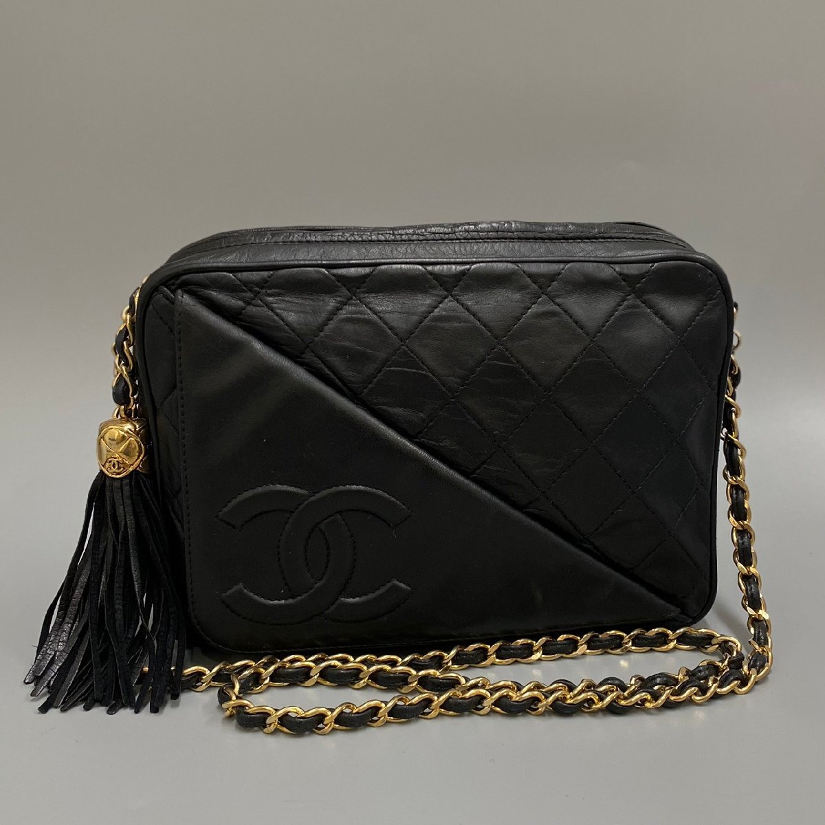 □1円 極美品 シール あり □ CHANEL シャネル ヴィンテージ 10番台 