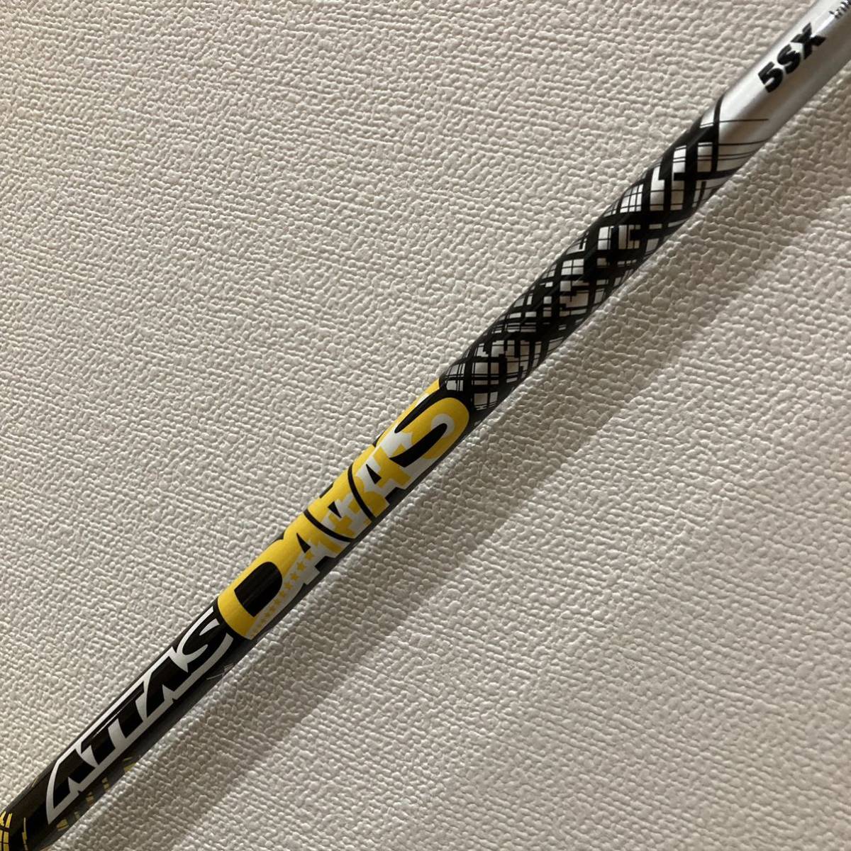 新grip キャロウェイ スリーブ付き shaft ATTAS 12 5SX アッタス