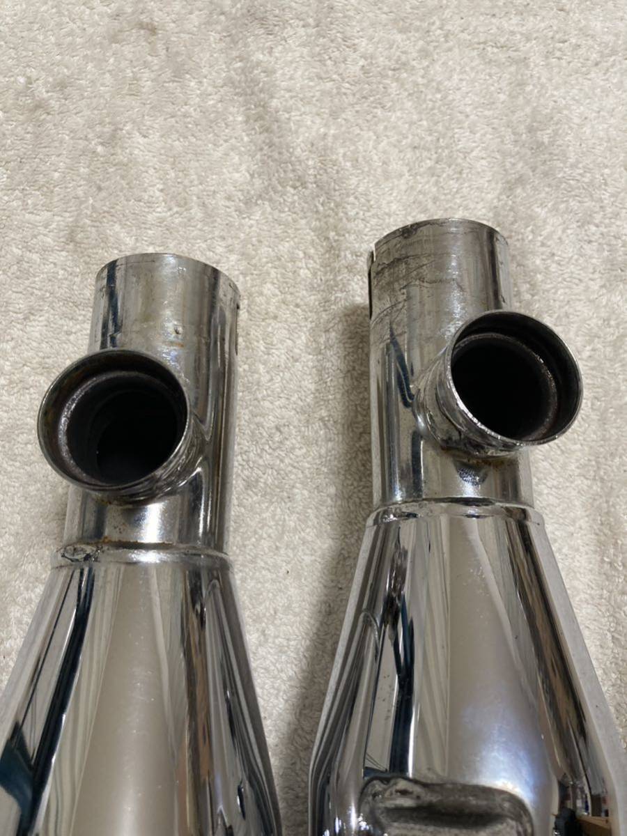 スポーツスター 北米マフラー 04～13年式 パインバレー12mmパンチアウト