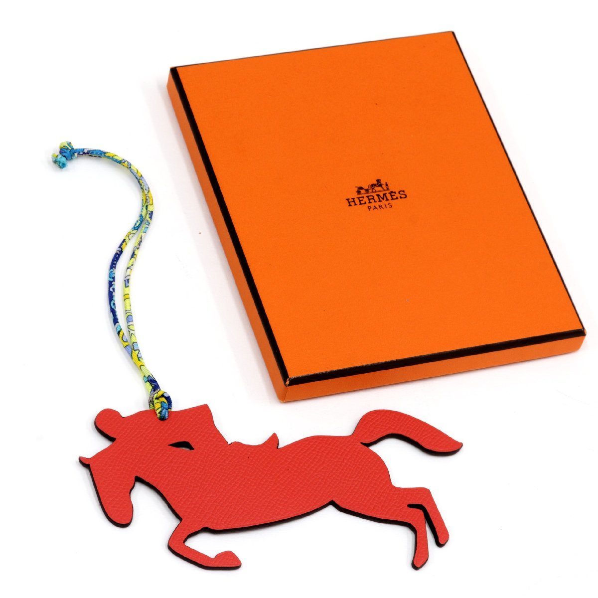 HERMES エルメス プティアッシュ バッグチャーム ジョッキー 品(服飾 