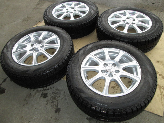 2025年製195/65R15バリ山！中古スタッドレスタイヤ2本セット お買い得，100%新品】 □バリ山 スタッドレス4本セット□PIRELLI 195
