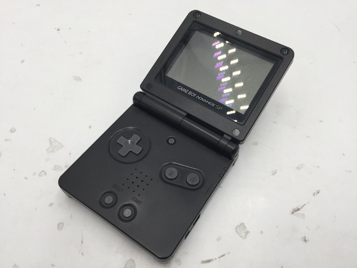 ♪△【Nintendo ニンテンドー】ゲームボーイアドバンスSP オニキス 
