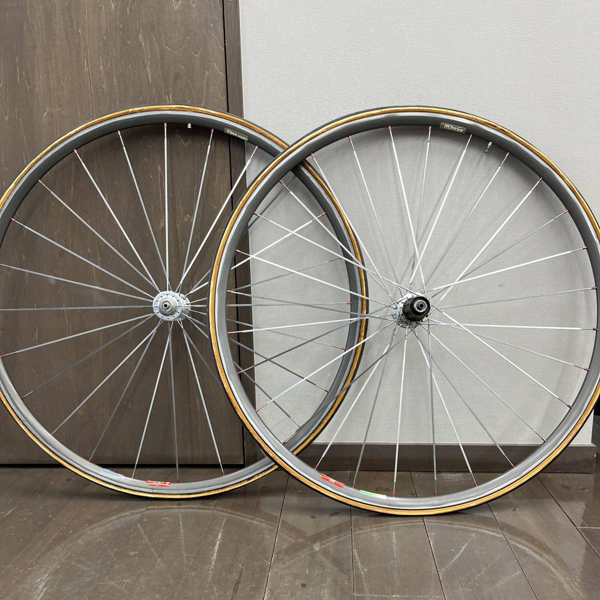 シマノULTEGRA /アラヤ AERO1 チューブラーホイール前後 シマノULTEGRA