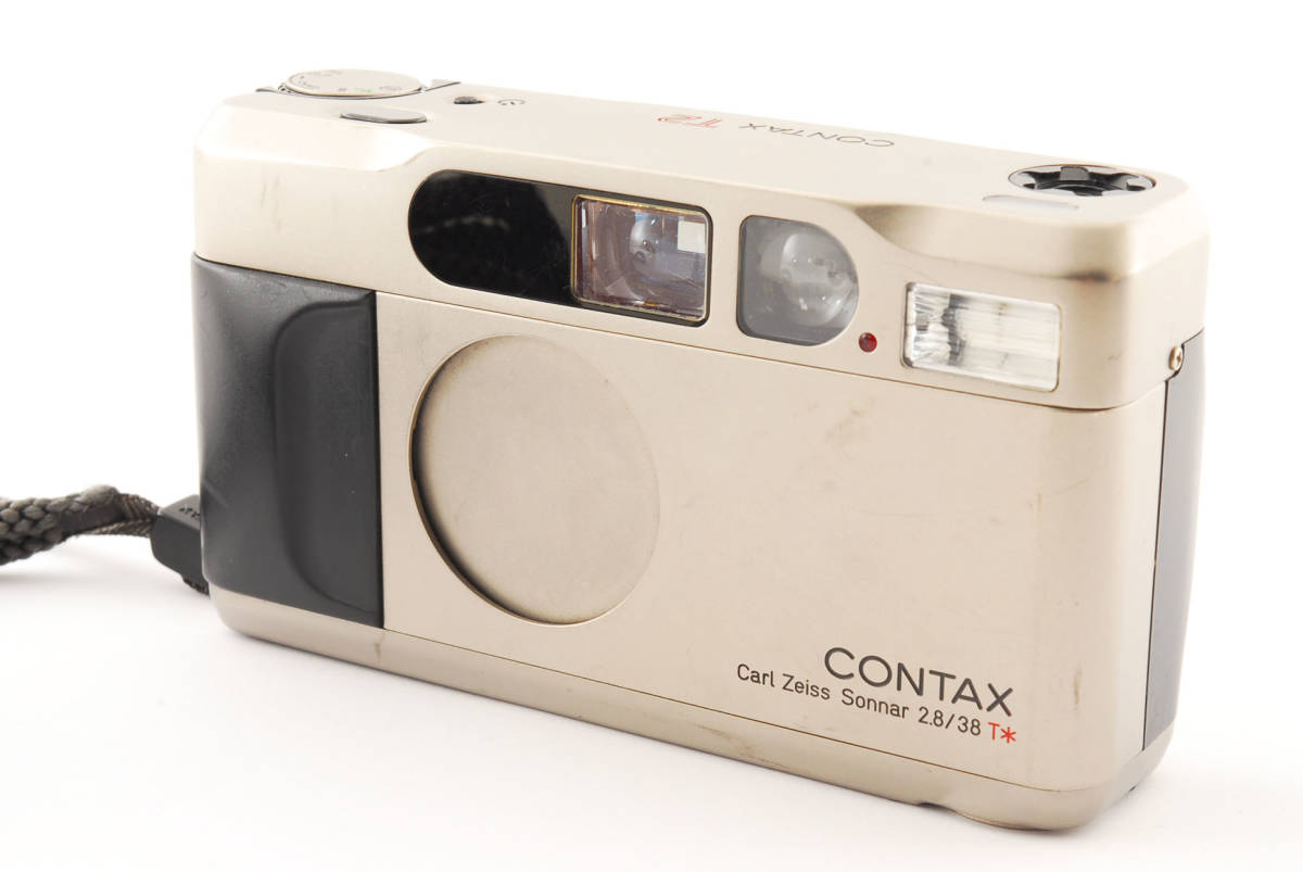 CONTAX T2 コンパクトフィルムカメラ チタンシルバー