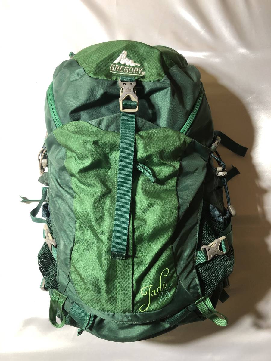 Gregory グレゴリー JADE グリーン リュックサック バックパック 中古