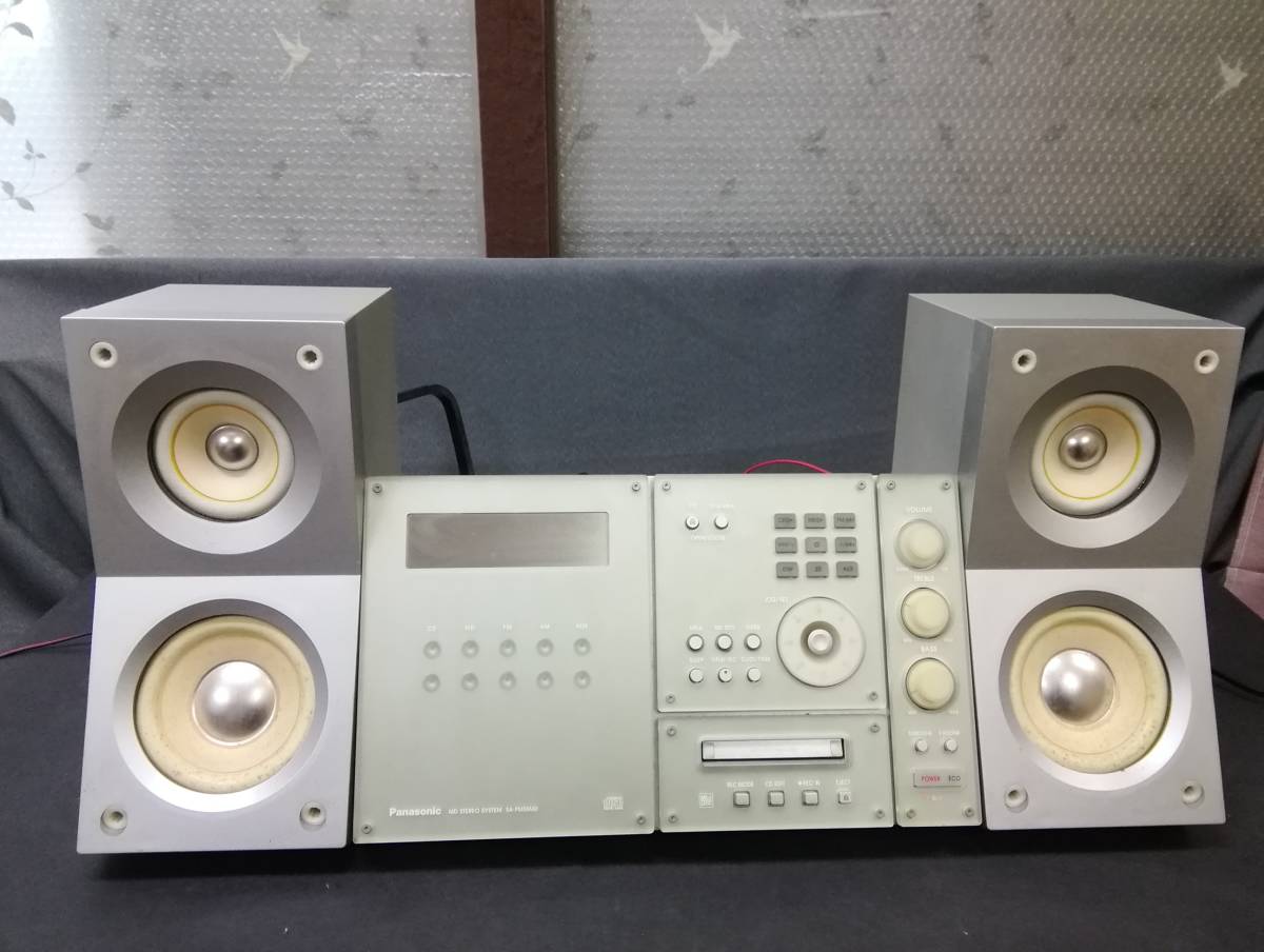 MTH7858◇パナソニック SA-PM50MD パーソナルミニコンポ Panasonic MD