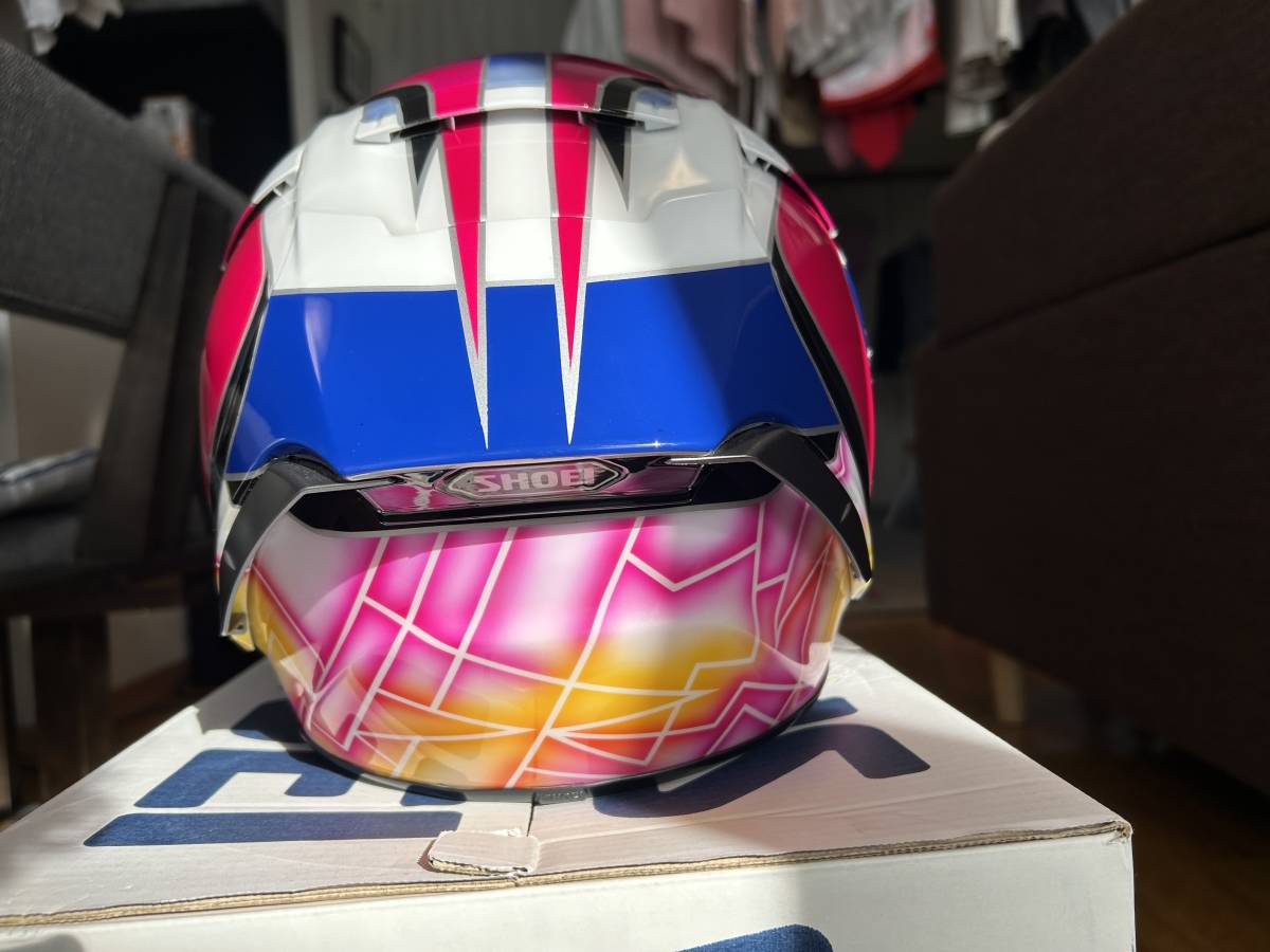 新同！ SHOEI X-Fourteen Mサイズ 1991 鈴鹿8耐 an BLUE FOX HONDA