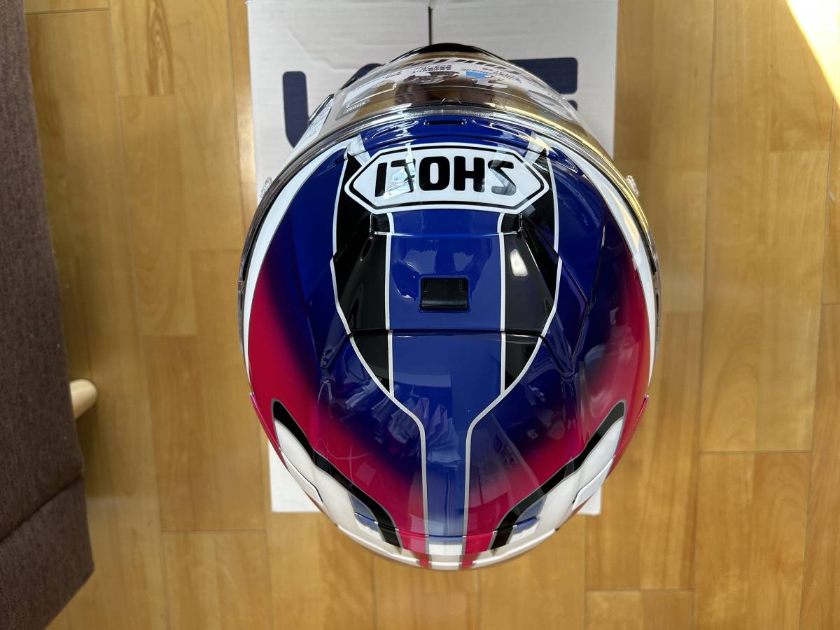 新同！ SHOEI X-Fourteen Mサイズ 1991 鈴鹿8耐 an BLUE FOX HONDA
