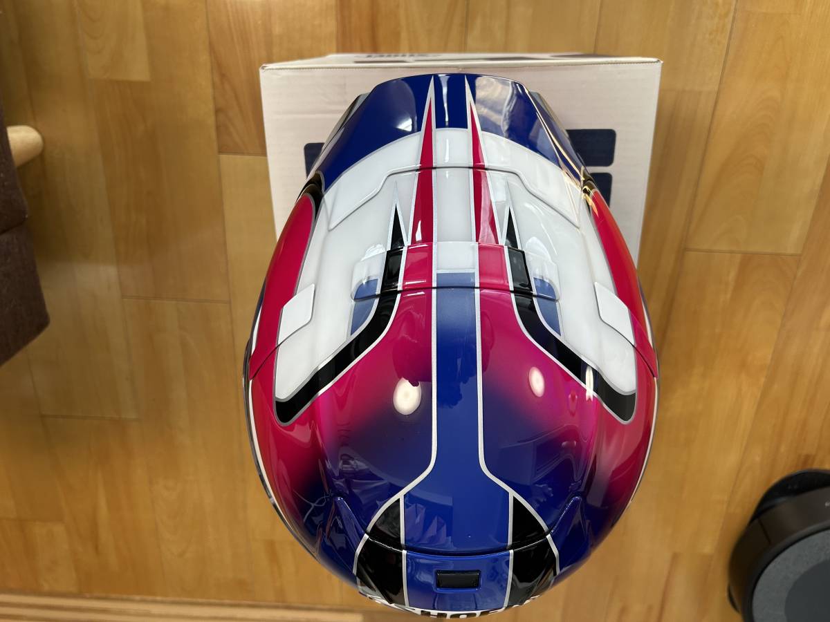 新同！ SHOEI X-Fourteen Mサイズ 1991 鈴鹿8耐 an BLUE FOX HONDA