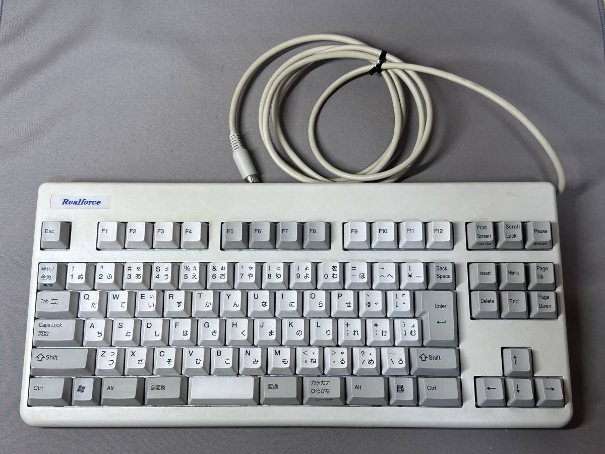 美品】 東プレ Realforce 91 NE0100 日本語配列 リアルフォース 美品】 東プレ Realforce 91 NE0100 日本語配列 リアルフォース