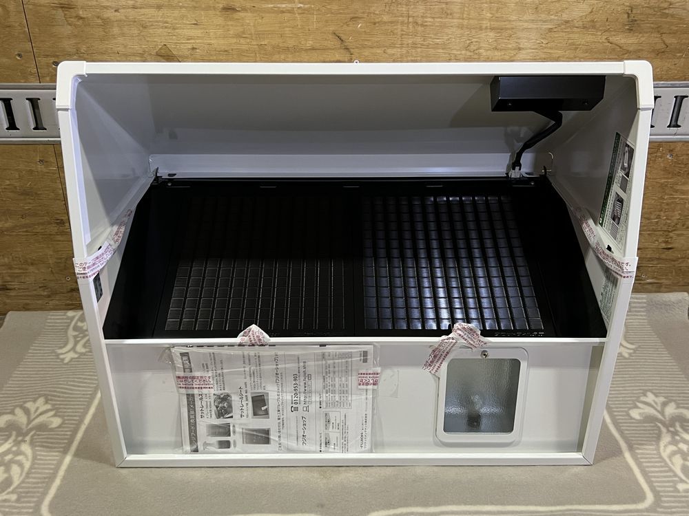 【凹み有・未施工品】 FUJIOH 富士工業 レンジフード BDR-3HL-7516TNW シロッコファン ホワイト W750mm 2022年製