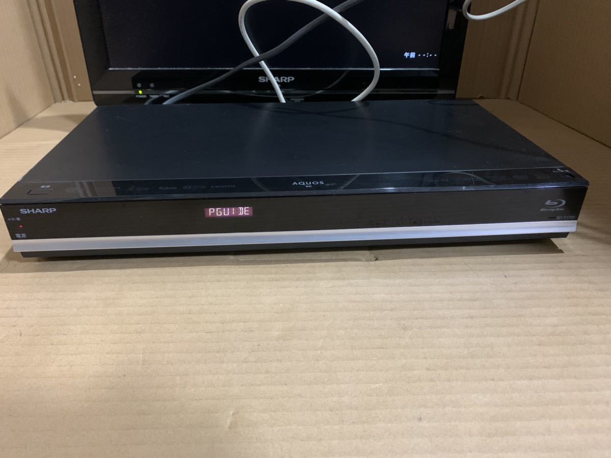 SHARP / シャープ / BD-T1700 / HDD/BD/レコーダー / Blu-ray