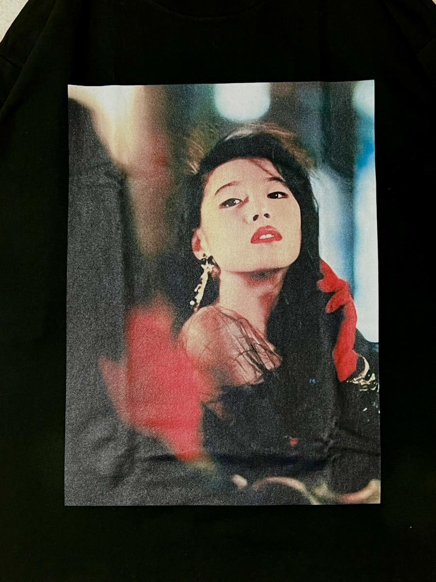 中森明菜］Akina 激レアフォトプリントTシャツ 新品 サイズL 80年代