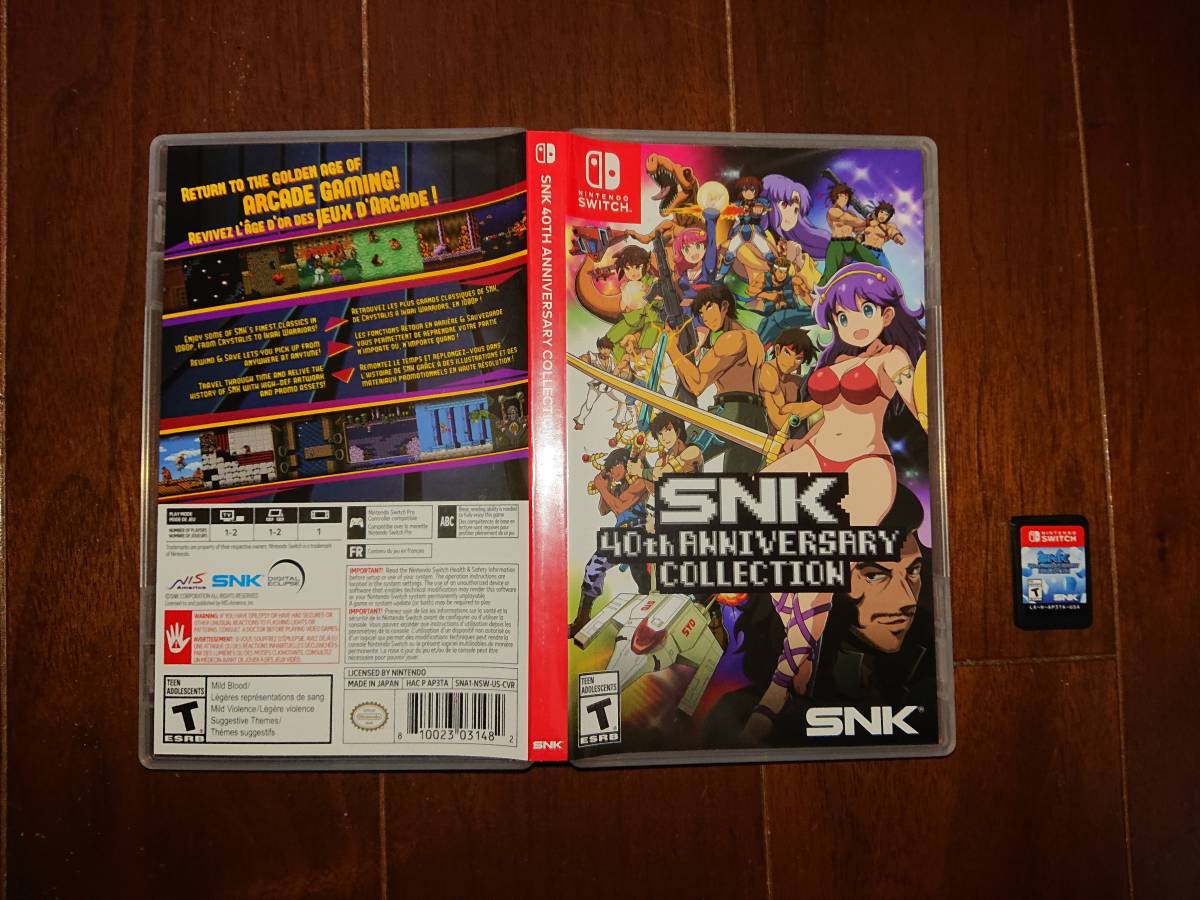 大人気，格安 ＜ ＞SNK 40th ANNIVERSARY COLLECTION 海外版(ニンテンドースイッチソフト)｜売買されたオークション情報、yahooの商品情報をアーカイブ公開 - オークファン ニンテンドースイッチソフト