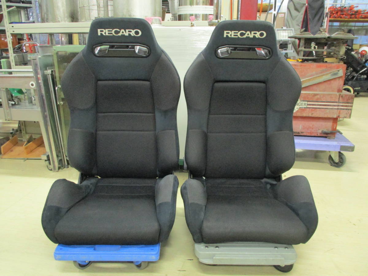 RECARO レカロ シート 2脚セット SR-3 黒 セミバケットシート セミバケ 