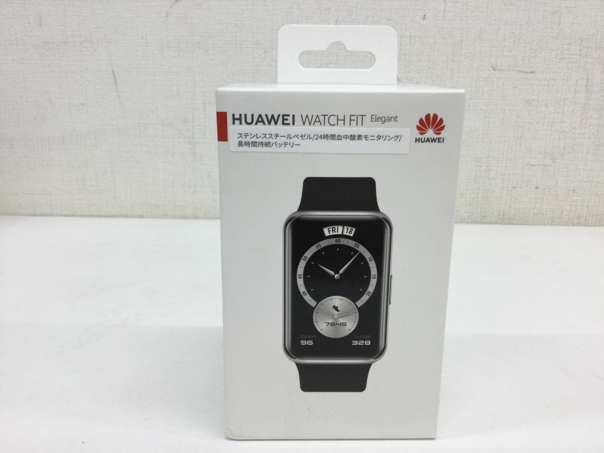 送料無料，限定SALE 営MR286-60 品 HUAWEI Watch FIT Elegant スマートウォッチ ミッドナイトブラック TIA-B29(スマートウォッチ本体)｜売買されたオークション情報、yahooの商品情報をアーカイブ公開 - オークファン スマートウォッチ本体