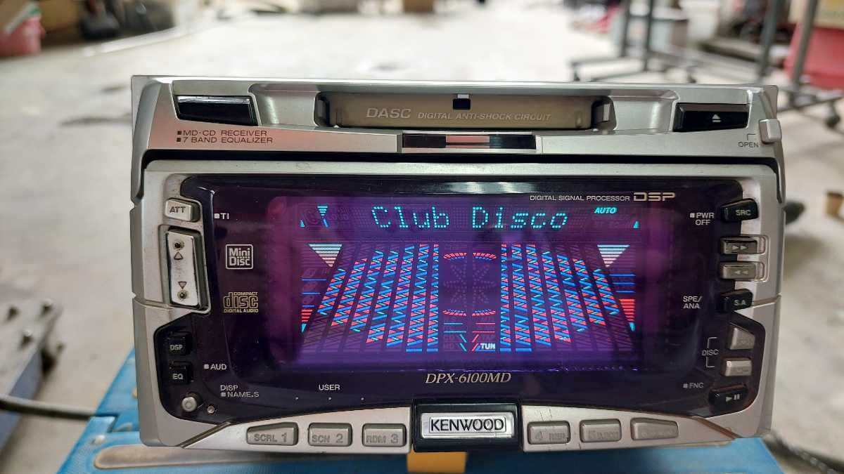 希少 KENWOOD ケンウッド 当時物 DPX-6100MD イコライザー DSP 