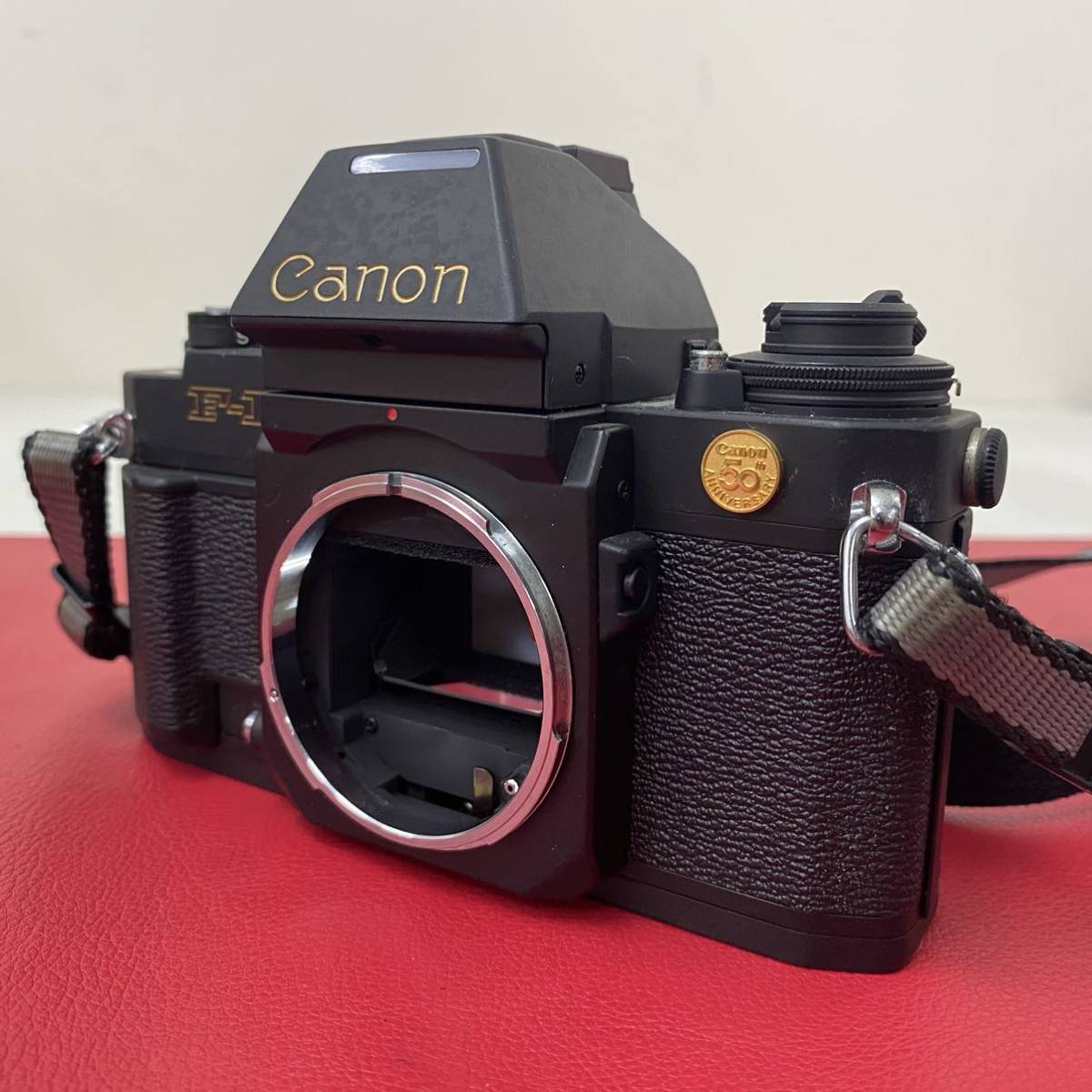 #2856 Canon F-1 キャノン フィルム 一眼レフ ◇B 希少 CANON NEW F-1 50周年記念 50TH ANNIVERSARY 一眼レフ