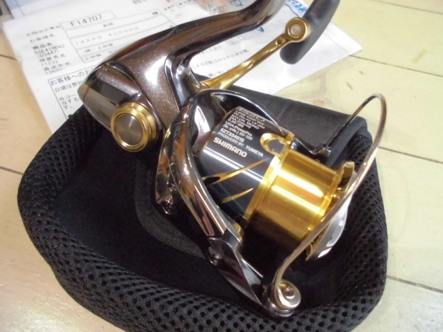 シマノ 14 ステラ 4000HG 夢屋1520スプール 夢屋ノブ メーカーOH後未