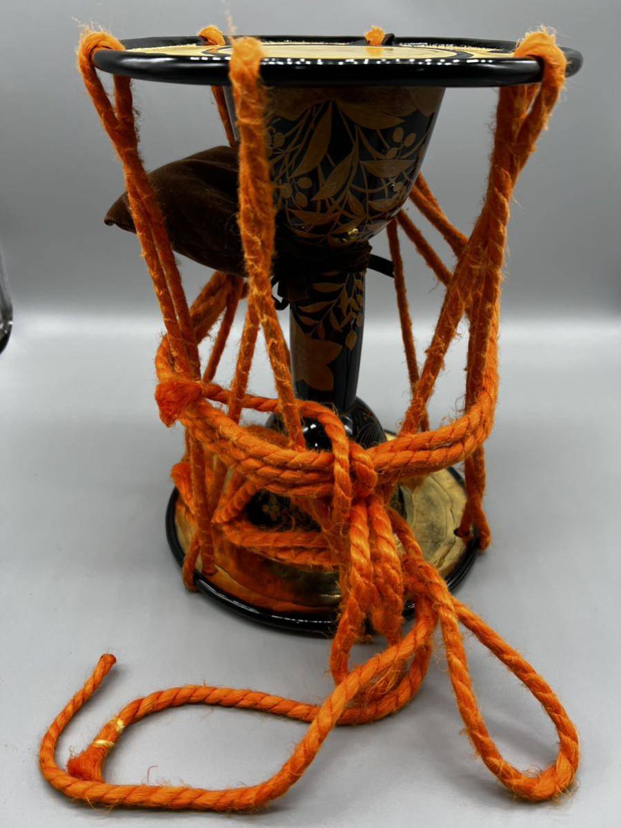 小鼓 鼓 打楽器 和楽器 能楽 雅楽 高さ26cm径20cm