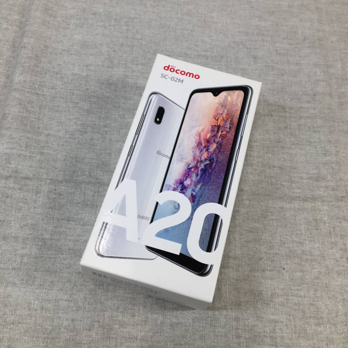 新品SIMフリー Galaxy A20 SC-02M ブラック SIMフリー Galaxy A20 SC-02M
