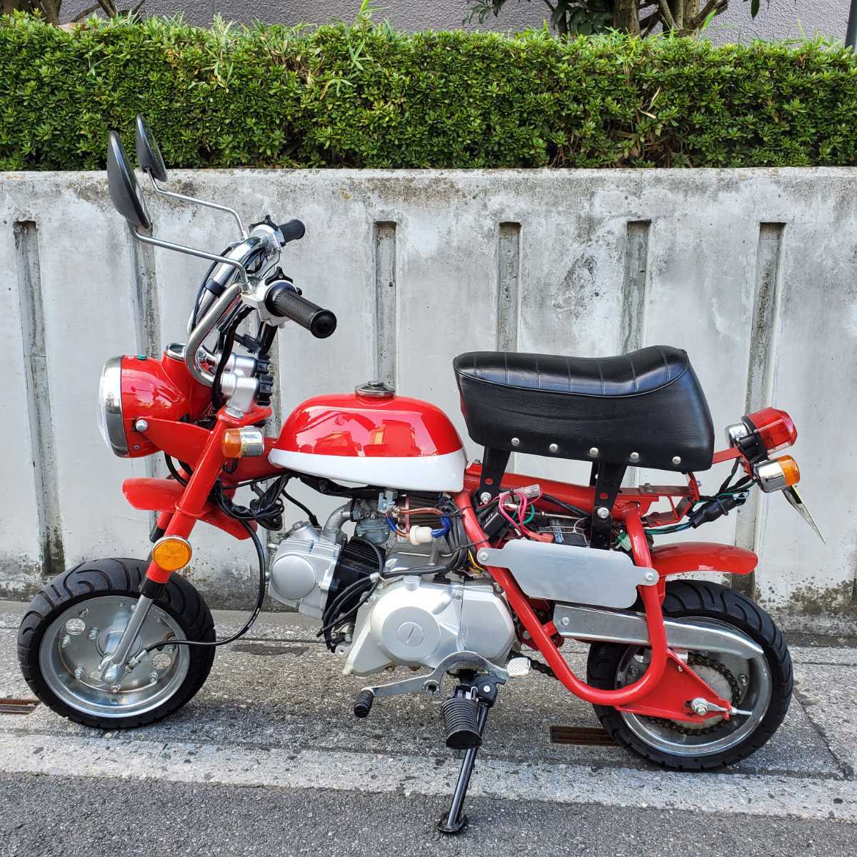 88cc 中華キットバイク | 自動遠心クラッチ4速 セル、キック付 走行 