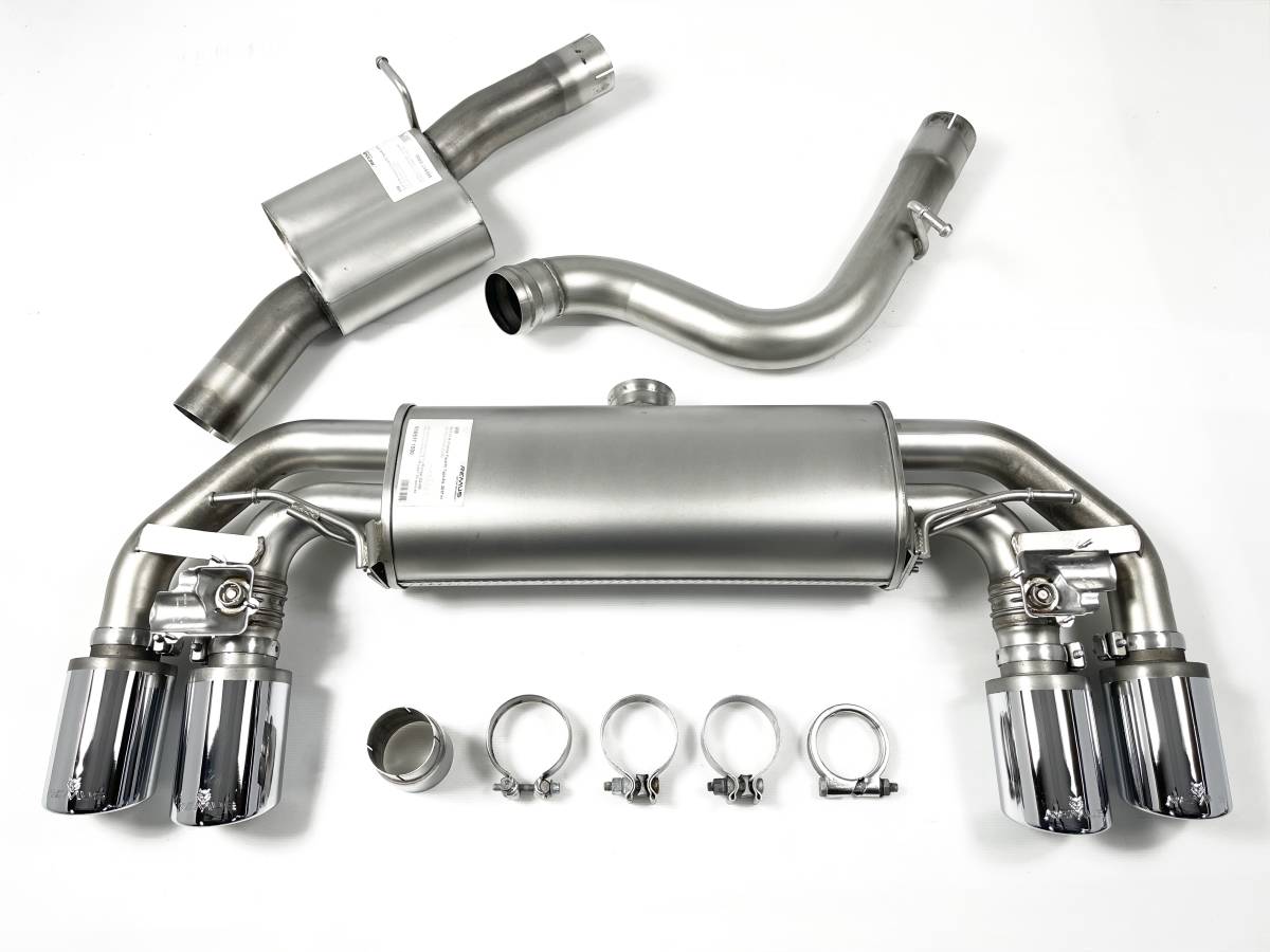 REMUS レムス 可変 バルブ センターパイプ セット GOLF Ⅶ ゴルフ 7.5  