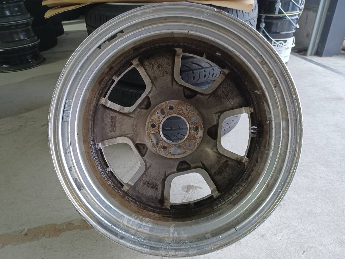 No.1185 スピードスター Vienna Dish2 18インチアルミホイール 18×8.5 