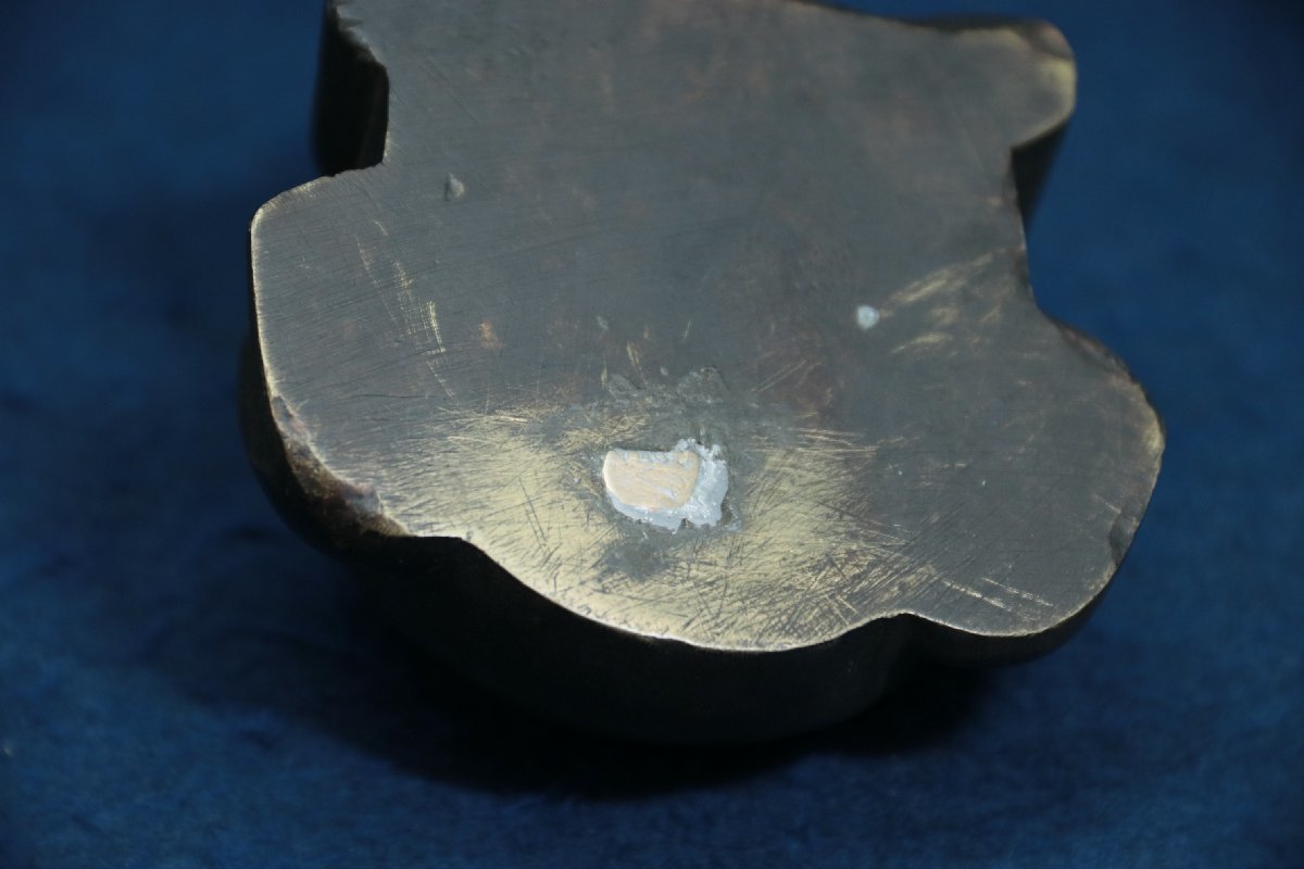 古銅製金銭蛙形水滴 中国美術唐物 水滴の中古品・新品・未