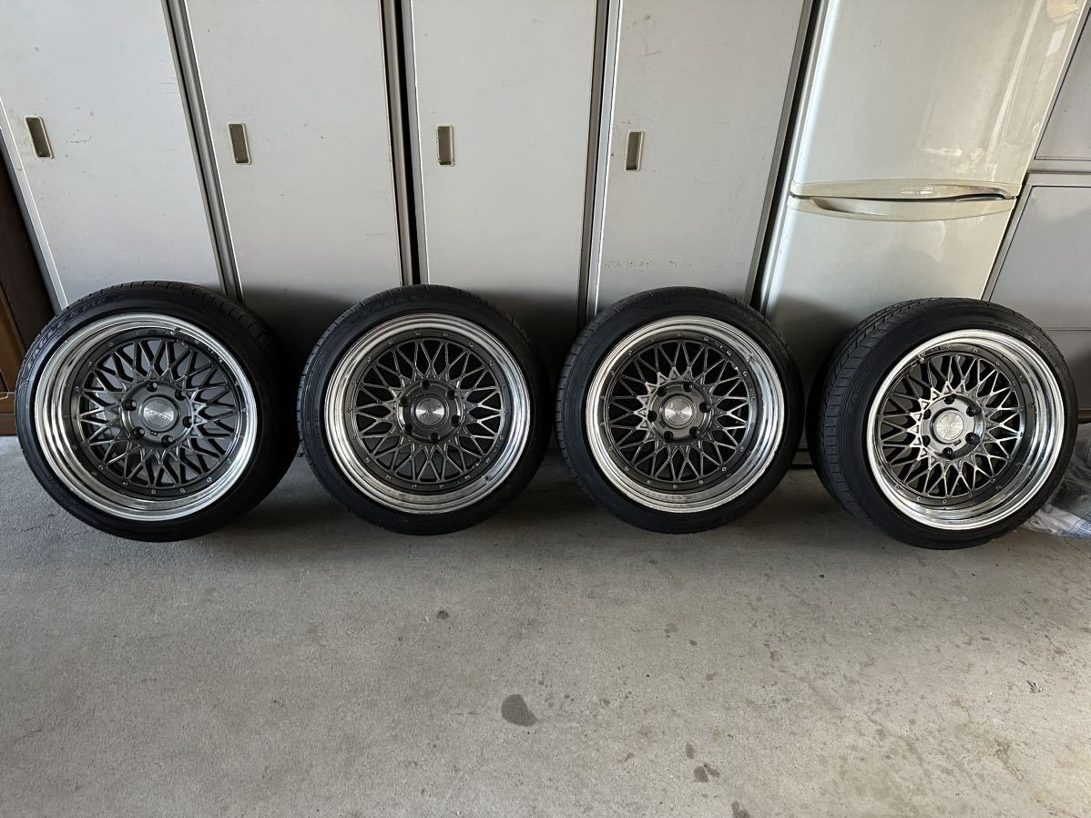 ESSEX - PinsoTyres ハイエースCRS メルカリ 18インチ9J＋25ENCM CRS 