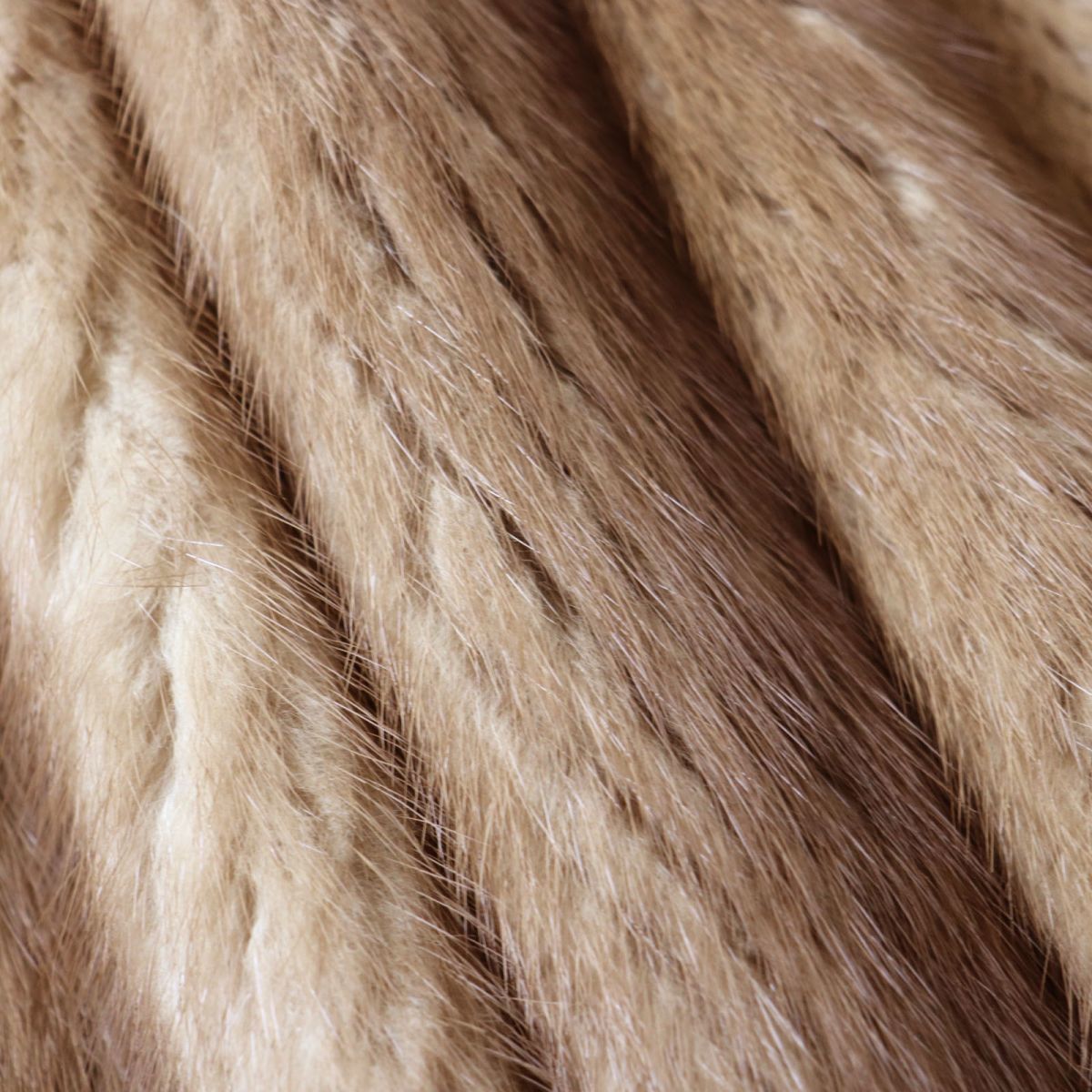 極美品☆MINK パステルミンク 本毛皮超ロングコート ライトブラウン 11号