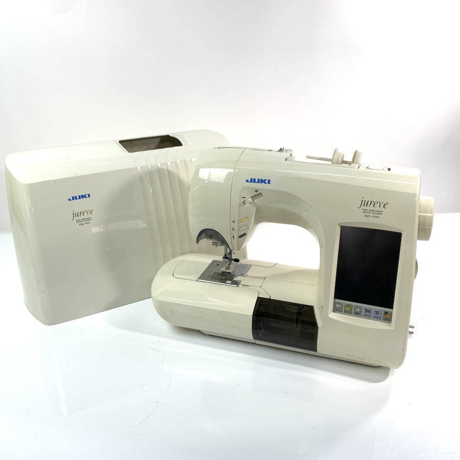 JUKI HZL-010N jureve ジューキ ミシン ハードケース付き＊現状品 JUKI