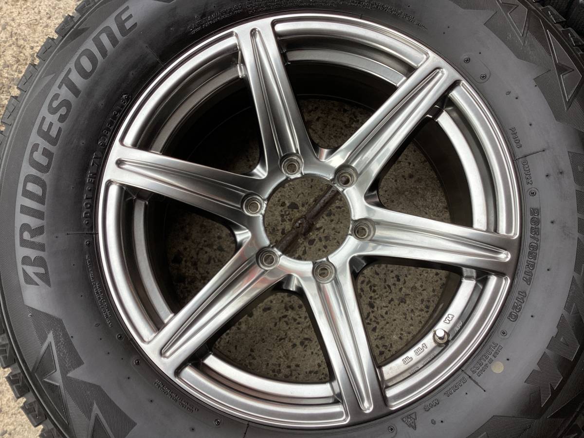 M5776 プラド サーフ ハイラックス 等に! 17インチアルミ&265 M5776 プラド サーフ ハイラックス 等に! 17インチアルミ&265