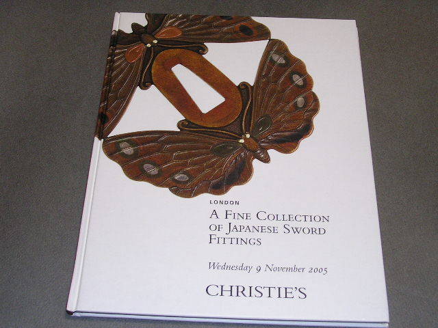 刀装具オークションカタログ(鍔、小柄、縁頭、笄、目貫)　2005年11月クリスティーズLondon　A Fine Collection of Japanese Sword Fittings