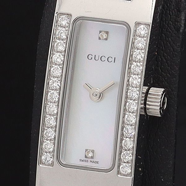 稼働⁄箱付きGUCCI グッチ クォーツ 腕時計 シルバー 3900L｜Yahoo
