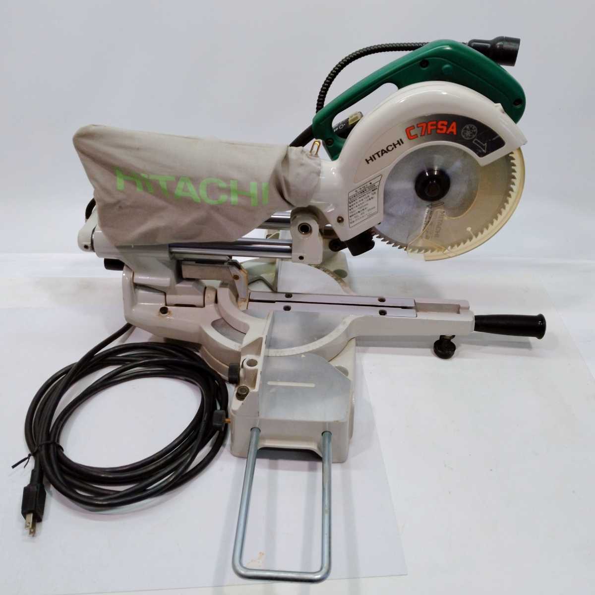 日立 卓上スライド丸のこ HITACHI C7FSA 190mm 木工用 スライド丸ノコ