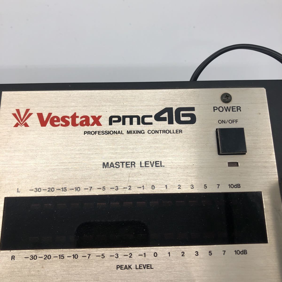 E/F366571】Vestax ベスタックス DJミキサー PMC46 通電確認OK