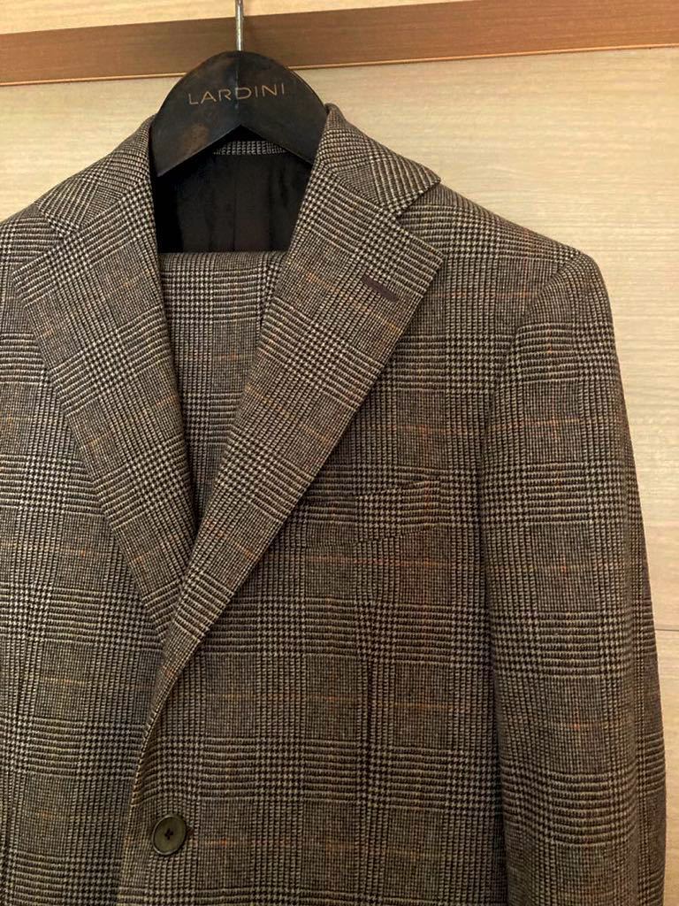 極美品】イタリー製BOGLIOLI/ボリオリ ウインドウペン グレンチェック