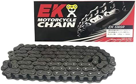 □サイズ: 96L□ EK(イーケー) 強化ノンシールチェーン 530SR スチール