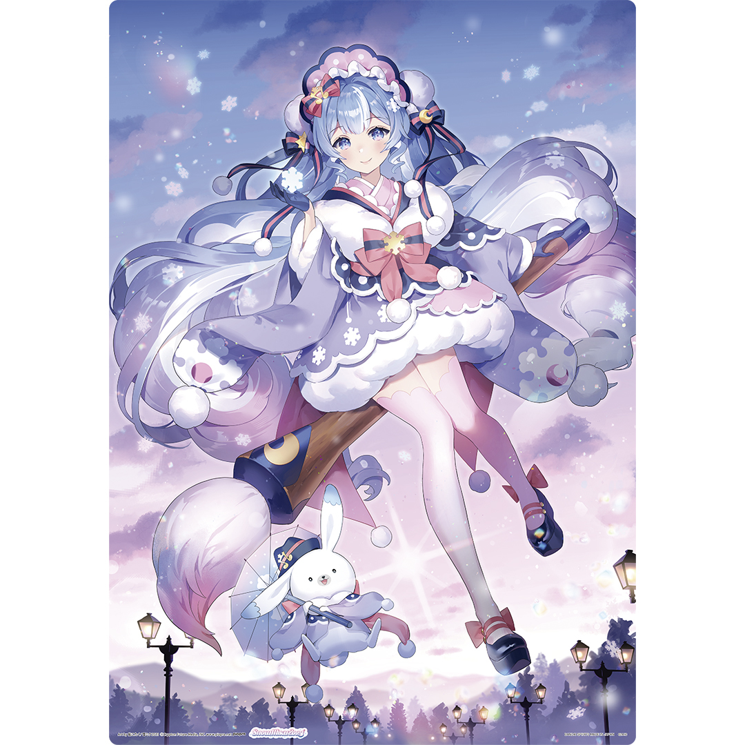 一番くじ　雪ミク　SNOW MIKU C賞　雪ミク2023 メインビジュアルイラストボード(おまけ付き)_1