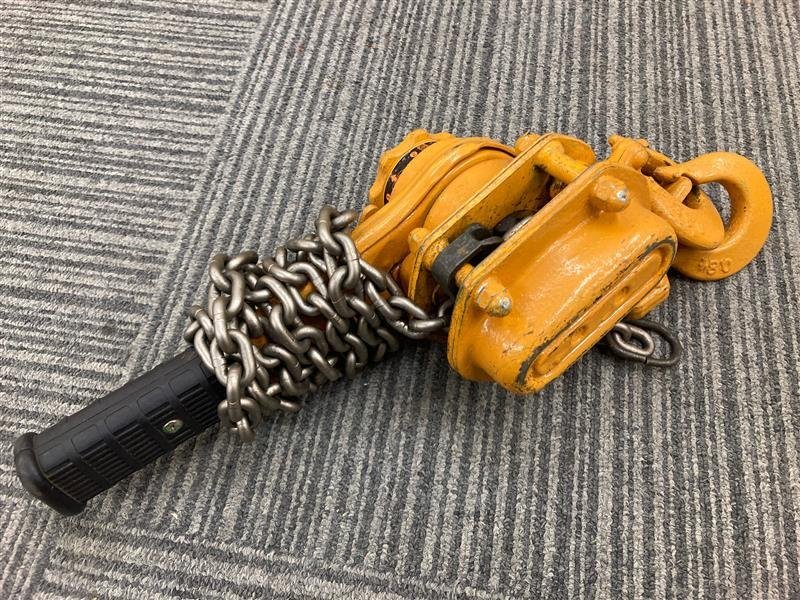 ① 送料無料 KITO キトー レバーブロックL5形 0.8t～9t 1.5m LB008