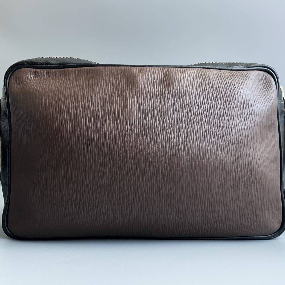 1円【極美品・希少デザイン】LOEWE ロエベ ショルダーバッグ 斜めがけ  