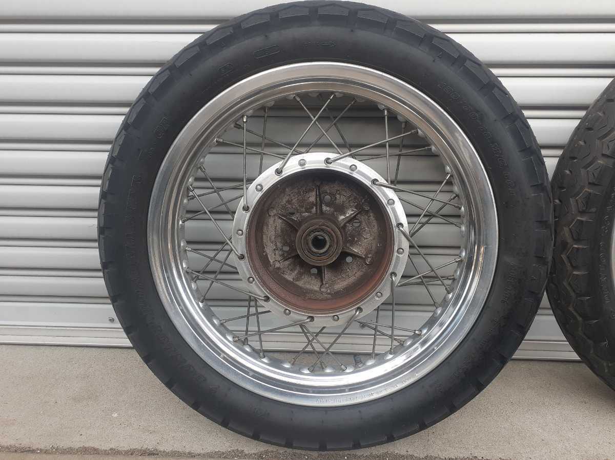 ◇ヴィンテージ USED 19インチ-250 40穴 Hリム ホイール/KA9138 トラ