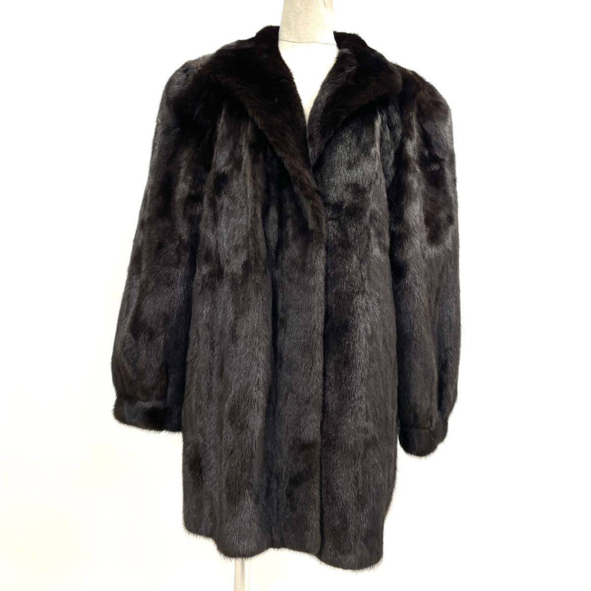 ブラックグラマ コート ミンク Blackglamaの通販 - 七分丈ロングの買取 