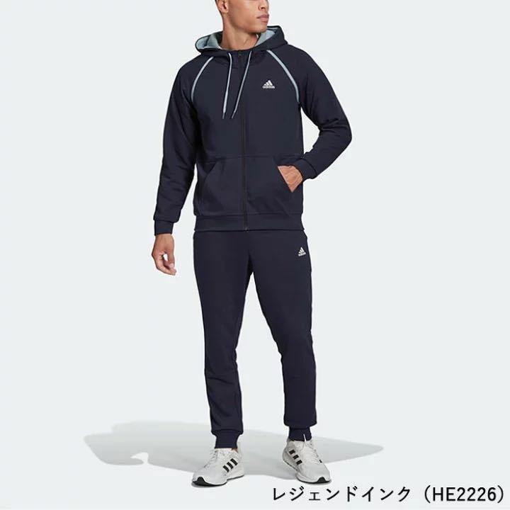 アディダス adidas M MTS トラックスーツ ジャージ 上下セット ZK601 メンズ スウェット パーカー HE2226 Mサイズ 未使用
