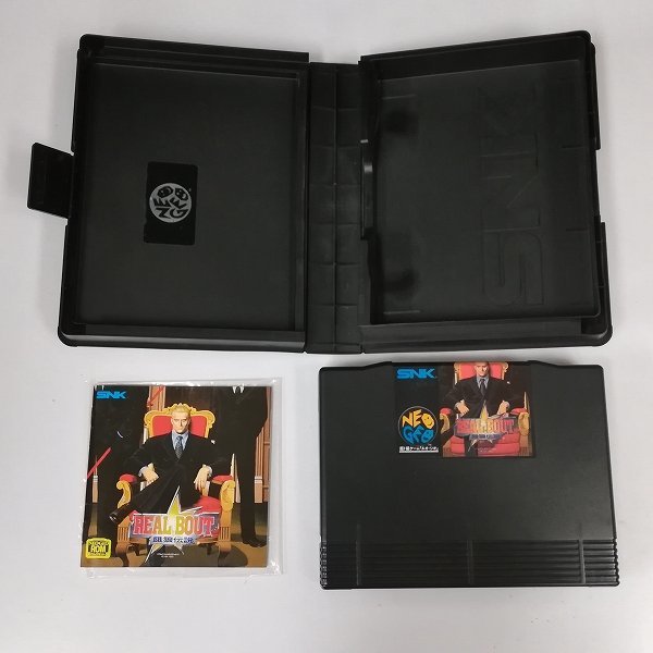 gY249a [箱説有] NEOGEO ソフト リアルバウト餓狼伝説 / SNK ネオジオ 